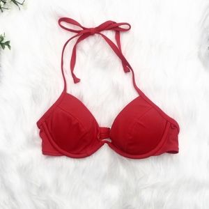 VICTORIA’S SECRET Red Bikini Top